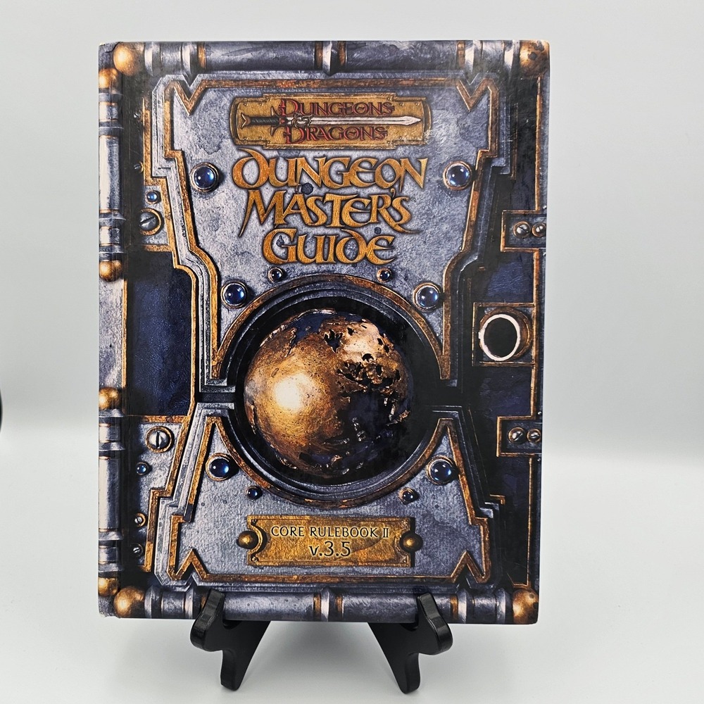 D&D 3.5 Dungeon Master's Guide Core Rulebook II 2003 First Printing Hardcover - Picture 1 of 10